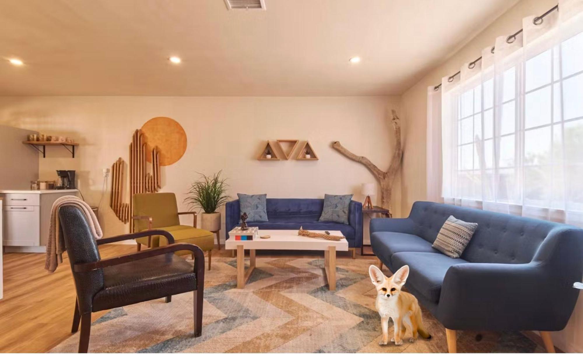 Twin Palms Desert Getaway - Jacuzzi, Fire Pit, Meditation Room & More جوشوا تري المظهر الخارجي الصورة